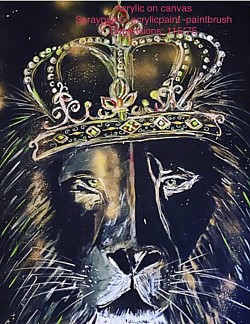 The Lion King with the Diamond Heart