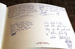 Guestbook - It fills my heart with happiness
