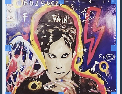 POP-ART Prince -acrylic on canvas
