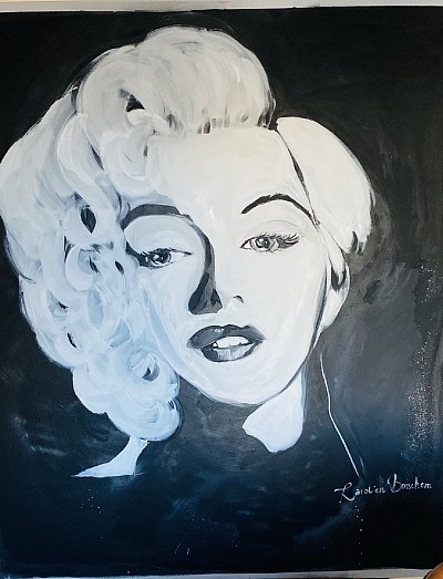 Art -Marylin Monroe - 140*120 kunst Karolien Bosschem