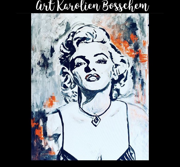 MarilynMonroe -acrylicpainting-dimensions120*80