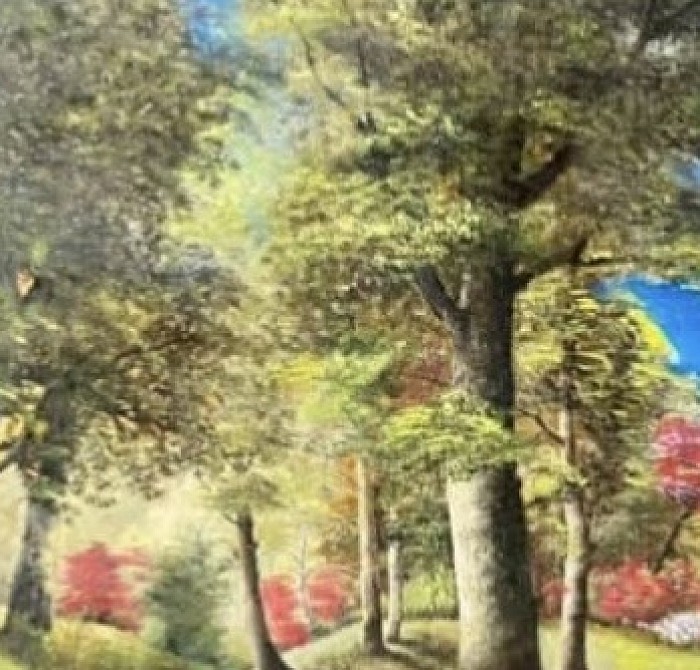 Trees - acrylicpainting on canvas