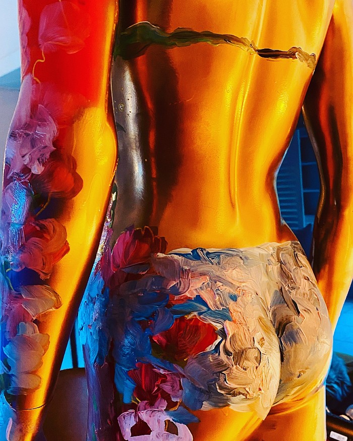 Mannequin - handpainted bikini - modaitaliana