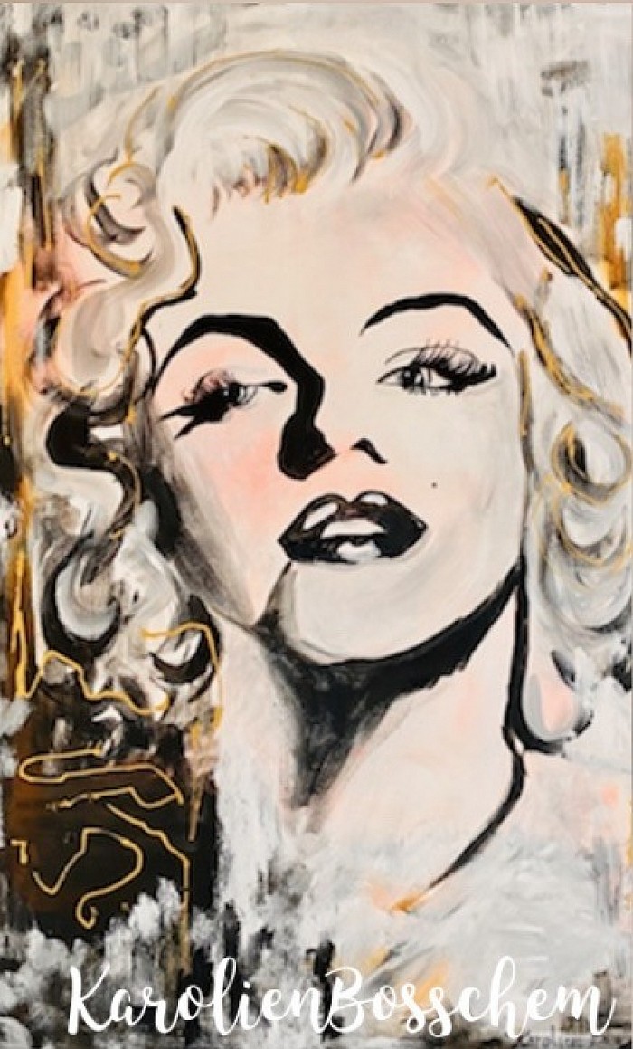 Marilyn Monroe - acrylicpainting