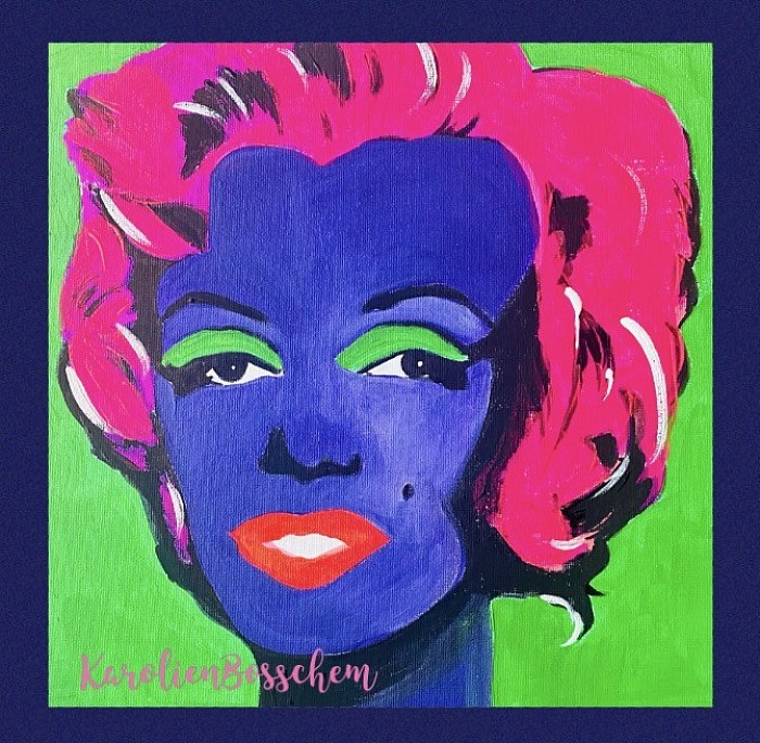 Marilyn Monroe -30*30cm -acrylicpainting