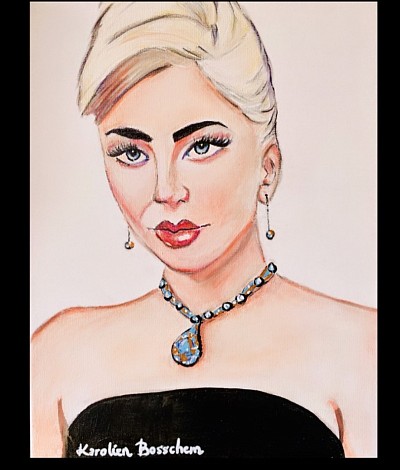 Lady Gaga -30*40 cm