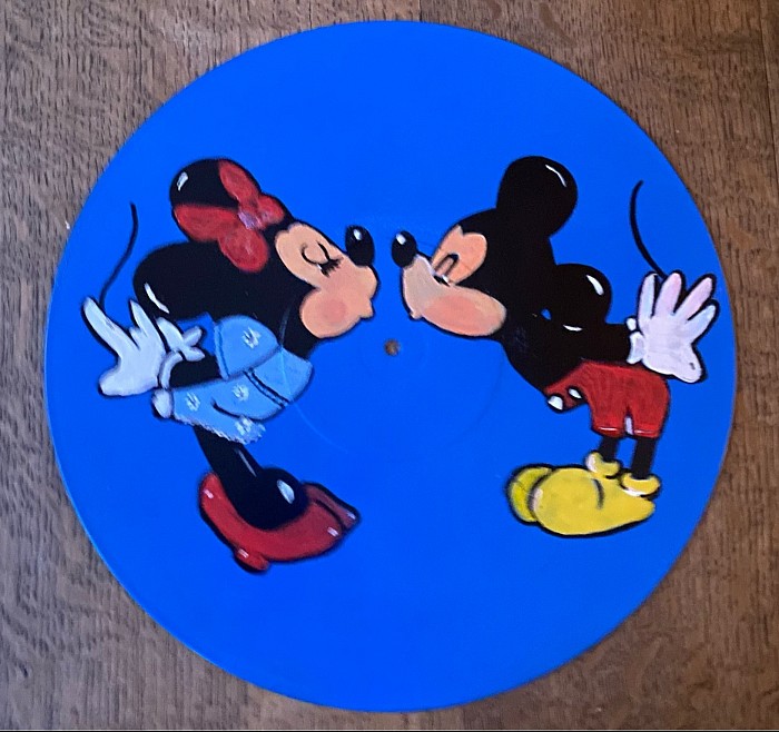 Music LP - placemat - Minnie 💋Mickey
