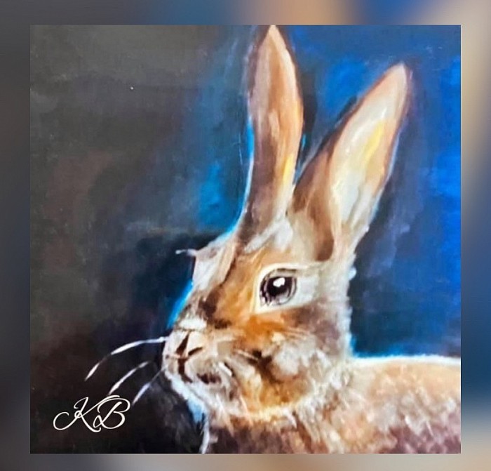 Acrylicpainting-50*50 -haas