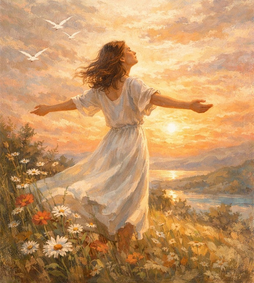 Standing in My Own Light -“I don’t cross my own boundaries just to make someone else comfortable.” Choosing peace, boundaries, and self-respect is not weakness — it is recovery.! 🍀